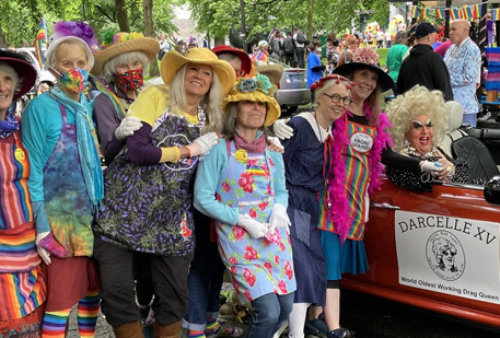 Portland Raging Grannies at PRIDE 2022
